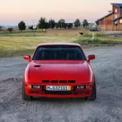 1981 Porsche 924 Red