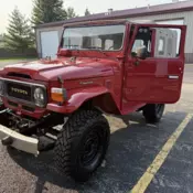 1981 Toyota FJ Cruiser Wagon Red FJ