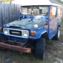 1981 TOYOTA LAND CRUISER FJ40 , original 2F engine and 4 speed trans.