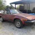 1981 Triumph TR7 Convertible Red RWD Manual