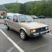 1981 Volkswagen Rabbit Pickup 2.0 Gas Swap