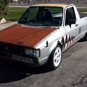 1981 Volkswagen Rabbit Pickup Caddy 1.9aaz turbo diesel