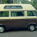 1981 Volkswagen Vanagon HIGH TOP WESTFALIA ADVENTURE WAGON  VW Bus CAMPER VAN