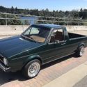 1981 VW Rabbit Pickup truck Caddy custom 1.8t swap GTI Audi TT