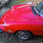 1982 Alfa Romeo Spider Convertible Red 2000 SPIDER