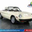 1982 Alfa Romeo Spider Veloce 2dr Convertible 86694 Miles Off White Convertible