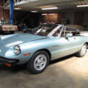 1982 Alfa Romeo Spider Veloce 76179 Miles Blue Convertible 2.0L 4 CYLINDER Manua