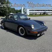 1982 Blue 5 Speed Targa Convertible 911 SC
