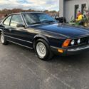 1982 BMW 633CSi e24 6 Series
