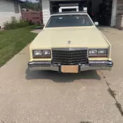 1982 Cadillac Eldorado Coupe Yellow Biarritz