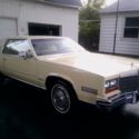 1982 Cadillac Eldorado TRIPLE YELLOW LEATHER 88k original miles  NO RESERVE