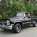 1982 Chevrolet C10 Black Short Bed Pickup Truck