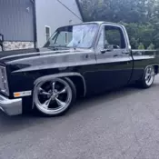 1982 Chevrolet C10 Pickup Black