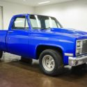 1982 Chevrolet C10 SWB 0 Blue Pickup Truck 350 Chevrolet V8 Turbo 350 Automatic