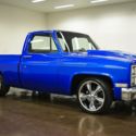 1982 Chevrolet C10 SWB 55220 Miles Blue Pickup Truck 350 Chevrolet V8 Turbo 350
