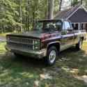 1982 Chevrolet C20 Pickup Brown RWD Automatic