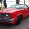 1982 Chevrolet El Camino 350 with Super Charged stroker engine hot rod custom