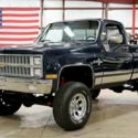 1982 Chevrolet K-10  51132 Miles Dark Blue Pickup Truck 454ci V8 Automatic