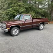 1982 Chevrolet k-20 4x4 original paint with 26396 original miles