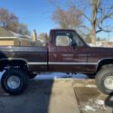 1982 Chevrolet K10 Pickup Red 4WD Automatic