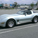 1982 Chevy Corvette Limited Edition Silver/Green Metallic Exterior & interior