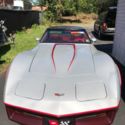 1982 Corvette C3, two tone silver/claret, 63000 original miles,
