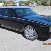 1982 Custom Cadillac Seville with a 4 inch Chopped Top and Custom Grill