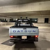 1982 Datsun 720 Pickup Blue 720 4x4 King Cab. ***STOCK CLASSIC***