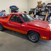 1982 Dodge Rampage pickup truck cold A/C 42k orig mi LIKE NEW