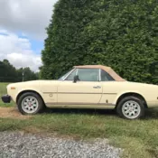 1982 Fiat 124 Convertible Brown RWD Manual SPIDER