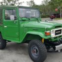 1982 FJ40  John Deere Green.  Restored. Original Tub and Floor Plans  GREAT!!!!