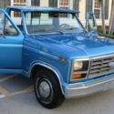 1982 FORD F-100 BLUE PICK UP TRUCK VEHICLE RUNS AND DRIVES VERY GOOD