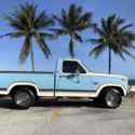 1982 Ford F-150 Pickup Blue RWD Automatic