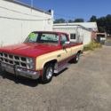 1982 GMC C1500 Pickup 2WD  121,645 Miles BURGUNDY Reg Cab