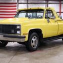 1982 GMC C2500 Classic 55250 Miles Yellow Pickup Truck 454 Big Block Manual