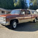 1982 GMC C3500 Pickup Brown RWD Automatic Sierra Classic 3500 3+3 Longbed