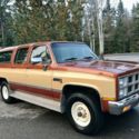 1982 GMC Suburban 2500 4x4 Sierra Classic 6.2 Diesel 2 Owner Original Survivor