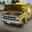 1982 GMC Tire Farm Service Truck Dually, 3500 Series Manual, Air Tank, Lift Gate