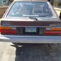 1982 HONDA ACCORD LX, BROWN