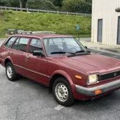 1982 Honda Civic Red DELUXE