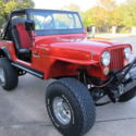 1982 Jeep CJ-7, Currie axles, 5.7 Liter EFI, 700R4 automatic, 4 wheel discs