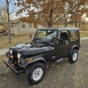 1982 Jeep CJ Black 4WD Manual CJ7