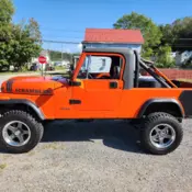 1982 Jeep CJ Orange CJ8