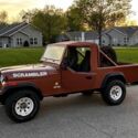 1982 Jeep CJ SUV Orange 4WD Manual CJ8