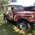 1982 Jeep CJ5 SUV Red 4WD Manual CJ5