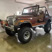 1982 Jeep CJ7 Laredo original paint survivor