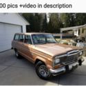 1982 jeep grand wagoneer brougham 4x4