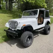 1982 Jeep Jeep SUV White CJ7