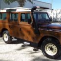 1982 LAND ROVER 109 SERIES 3 DIESEL, 9 PASSENGER  4X4 WITH OVERDRIVE & WINCH
