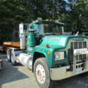 1982 MACK R688ST ROAD TRACTOR W/ 70,000 LB RATED TRAILER 2 OWNER TRUCK-VIRGINIA